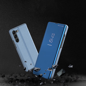 Огледален калъф тип книга Clear View - Samsung Galaxy S23+ черен - Img 8
