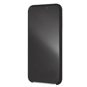 Оригинален гръб от естествена кожа FERRARI Silicone Off track FEOSIHCI65BK - iPhone XS Max черен - Img 13