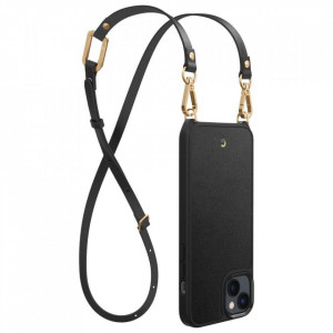 Оригинален гръб с презрамка SPIGEN Cyrill Classic Charm MagSafe - iPhone 14 Plus черен - Img 6