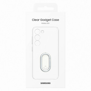 Оригинален гръб с ринг стойка SAMSUNG Clear Gadget (EF-XS911CTEGWW) - Samsung Galaxy S23 прозрачен - Img 5