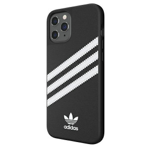 Оригинален гръб ADIDAS OR Molded PU - iPhone 12 Pro Max черен / бял - Img 3