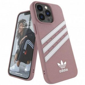 Оригинален гръб ADIDAS OR Molded PU - iPhone 13 Pro розов - Img 1
