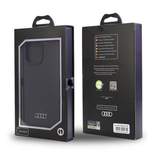 Оригинален гръб AUDI Silicone AU-LSRIP13PM-Q3 / D1-BK - iPhone 13 Pro Max черен - Img 7