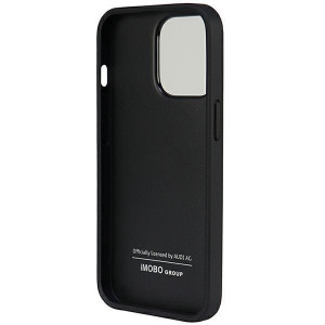 Оригинален гръб AUDI Synthetic Leather AU-TPUPCIP13P-TT / D1-BK - iPhone 13 Pro черен - Img 5