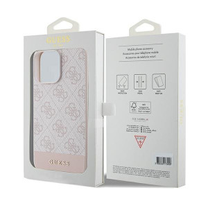 Оригинален гръб GUESS 4G Stripe - iPhone 14 Pro розов - Img 8