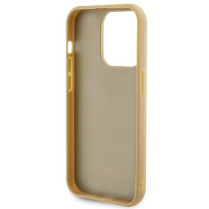 Оригинален гръб GUESS Disco Metal Script - iPhone 15 Pro златист - Img 7