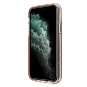 Оригинален гръб GUESS Glitter GUHCN65PCGLPI - iPhone 11 Pro Max розово злато - Img 12