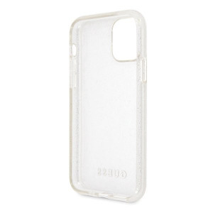 Оригинален гръб GUESS Glitter GUHCN65PCGLSI - iPhone 11 Pro Max сребрист - Img 4