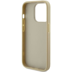 Оригинален гръб GUESS Glitter Script Big 4G - iPhone 15 Pro златист - Img 7
