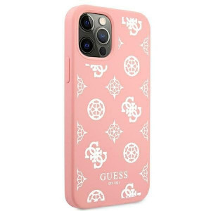 Оригинален гръб GUESS Peony GUHCP12LLSPEWPI - iPhone 12 Pro Max розов - Img 4
