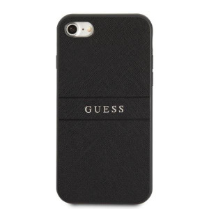 Оригинален гръб GUESS Saffiano Stripe GUHCI8PSASBBK - iPhone 7 / 8 / SE (2nd gen) / SE (3rd gen) черен - Img 3