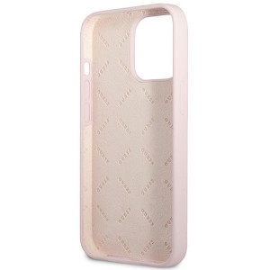 Оригинален гръб GUESS Silicone Triangle GUHCP13XSLTGU - iPhone 13 Pro Max лилав - Img 7