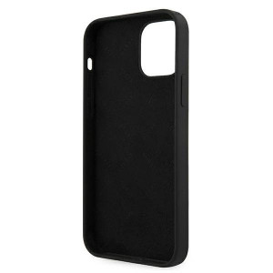 Оригинален гръб GUESS Silicone Vintage Script GUHCP12SLSVSBW - iPhone 12 mini черен - Img 7