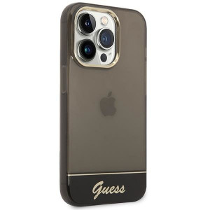 Оригинален гръб GUESS Translucent GUHCP14XHGCOK - iPhone 14 Pro Max черен - Img 4