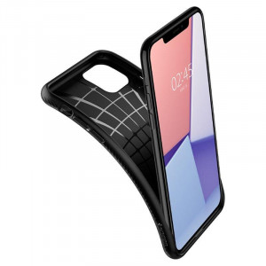 Оригинален гръб SPIGEN Liquid Air - iPhone 11 черен мат - Img 17