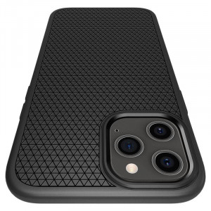 Оригинален гръб SPIGEN Liquid Air - iPhone 12 Pro Max черен мат - Img 14