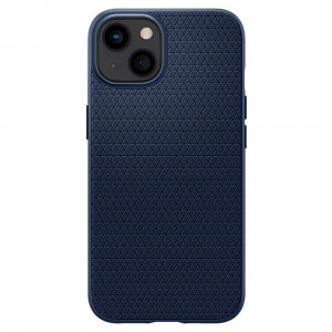 Оригинален гръб SPIGEN Liquid Air - iPhone 13 тъмносин - Img 2