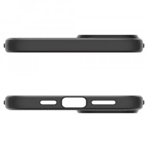 Оригинален гръб SPIGEN Liquid Air - iPhone 15 черен мат - Img 5