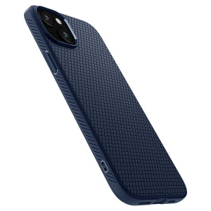 Оригинален гръб SPIGEN Liquid Air - iPhone 15 Plus тъмносин - Img 10