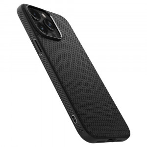 Оригинален гръб SPIGEN Liquid Air - iPhone 15 Pro черен мат - Img 8