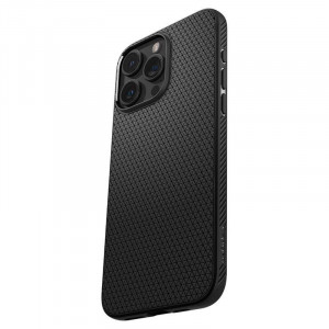 Оригинален гръб SPIGEN Liquid Air - iPhone 15 Pro Max черен мат - Img 17