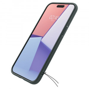 Оригинален гръб SPIGEN Liquid Air - iPhone 15 Pro Max Abyss Green - Img 9