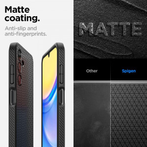 Оригинален гръб SPIGEN Liquid Air - Samsung Galaxy A15 / A15 5G черен мат - Img 14