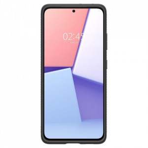 Оригинален гръб SPIGEN Liquid Air - Samsung Galaxy S21 Ultra 5G черен мат - Img 3