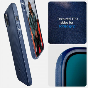 Оригинален гръб SPIGEN Mag Armor MagSafe - iPhone 14 Plus син - Img 14