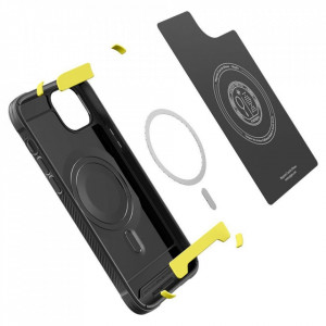 Оригинален гръб SPIGEN Rugged Armor MagSafe - iPhone 14 черен мат - Img 9