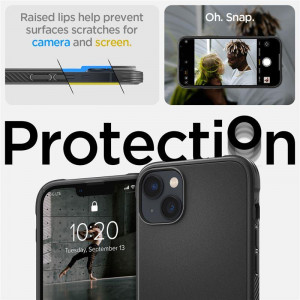 Оригинален гръб SPIGEN Rugged Armor MagSafe - iPhone 14 Plus черен мат - Img 16