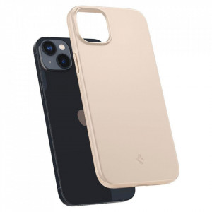 Оригинален гръб SPIGEN Thin Fit - iPhone 14 Plus пясъчнобежов - Img 7