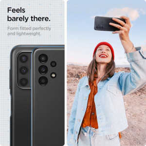 Оригинален гръб SPIGEN Thin Fit - Samsung Galaxy A13 черен - Img 10