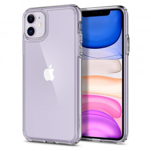 Оригинален гръб SPIGEN Ultra Hybrid - iPhone 11 кристалнопрозрачен - Img 17