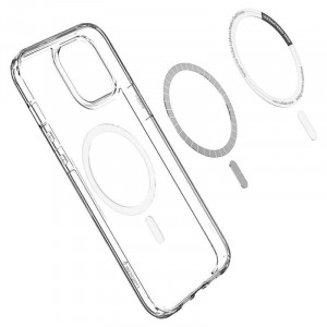 Оригинален гръб SPIGEN Ultra Hybrid MagSafe - iPhone 12 / 12 Pro бял - Img 12