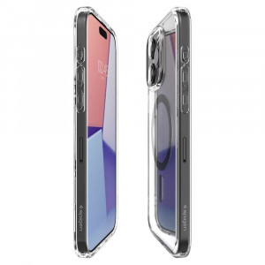 Оригинален гръб SPIGEN Ultra Hybrid MagSafe - iPhone 15 Pro графит - Img 8