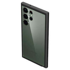 Оригинален гръб SPIGEN Ultra Hybrid - Samsung Galaxy S23 Ultra черен мат - Img 17