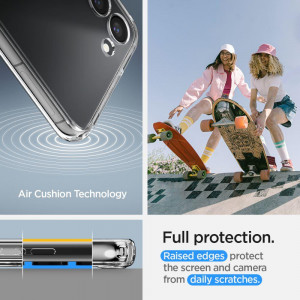 Оригинален гръб SPIGEN Ultra Hybrid - Samsung Galaxy S23 кристалнопрозрачен - Img 11
