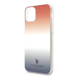Оригинален гръб US POLO Gradient USHCN61TRDGRB - iPhone 11 син / червен - Img 3