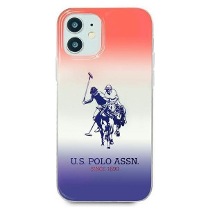 Оригинален гръб US POLO Gradient USHCP12SPCDGBR - iPhone 12 mini многоцветен - Img 3