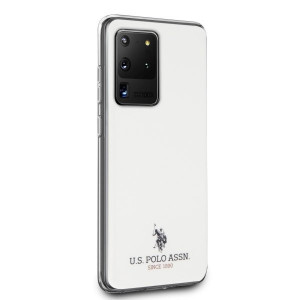 Оригинален гръб US POLO Shiny USHCS69TPUWH - Samsung Galaxy S20 Ultra / S20 Ultra 5G бял - Img 3