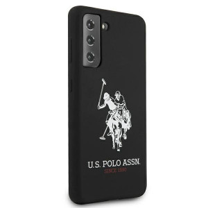 Оригинален гръб US POLO Silicone Logo USHCS21 5GSSLHRBK - Samsung Galaxy S21 5G черен - Img 4