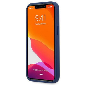 Оригинален гръб US POLO Silicone USHCP13XSFGV - iPhone 13 Pro Max тъмносин - Img 5