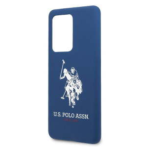 Оригинален гръб US POLO Silicone USHCS69SLHRNV - Samsung Galaxy S20 Ultra / S20 Ultra 5G тъмносив - Img 3