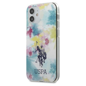 Оригинален гръб US POLO Tie & Dye USHCP12SPCUSML - iPhone 12 mini многоцветен - Img 1