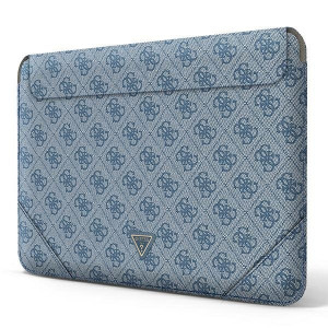 Оригинален калъф за лаптоп GUESS 4G Uptown Triangle Logo GUCS16P4TB 16" син - Img 2