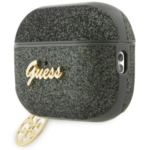 Оригинален калъф за слушалки GUESS Glitter Flake 4G Charm GUAP2GLGSHA - AirPods Pro 2 зелен - Img 3