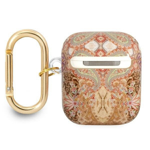 Оригинален калъф за слушалки GUESS Paisley Strap GUA2HHFLD - AirPods 1 / 2 златист - Img 2