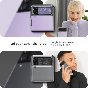 Оригинален калъф SPIGEN Cyrill Color Brick - Samsung Galaxy Z Flip4 черен - Img 11