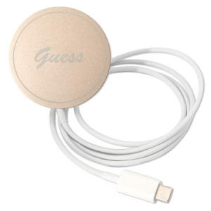 Оригинален комплект GUESS 4G Print (гръб + зарядно) MagSafe GUBPN61H4EACSW - iPhone 11 кафяв - Img 8